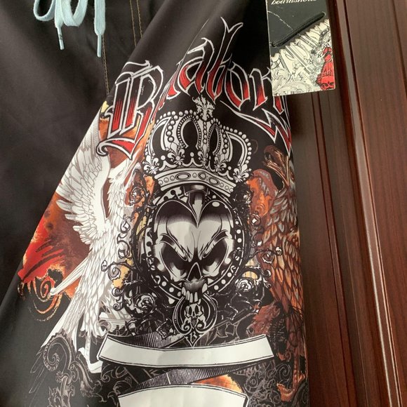 Vintage Billabong Black Rocker Edge Boardshorts 38 - Picture 4 of 6